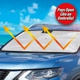 thumbnail image 6 of Brella Shield Windshield Sun Shade, Compact Car Shade, Fits Most Vehicles , As Seen on TV, 6 of 6