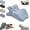 Blue, variant on XLYFVLGF Ergonomic Memory Foam Intimacy Comfort Pillow-–27° Angled Support for Neck and Waist, For Sleeping, Reading Pillow