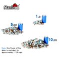 thumbnail image 3 of Vidrio para Fuego Stanbroil Mezclado Aqua Azul, Platino, Cobre 4.5 kg, 3 of 6