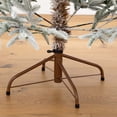 thumbnail image 3 of Nearly Natural 6ft. Pre-Lit Artificial Flocked Woodland Fir Christmas Tree with 150 Warm White LED Lights, 3 of 10