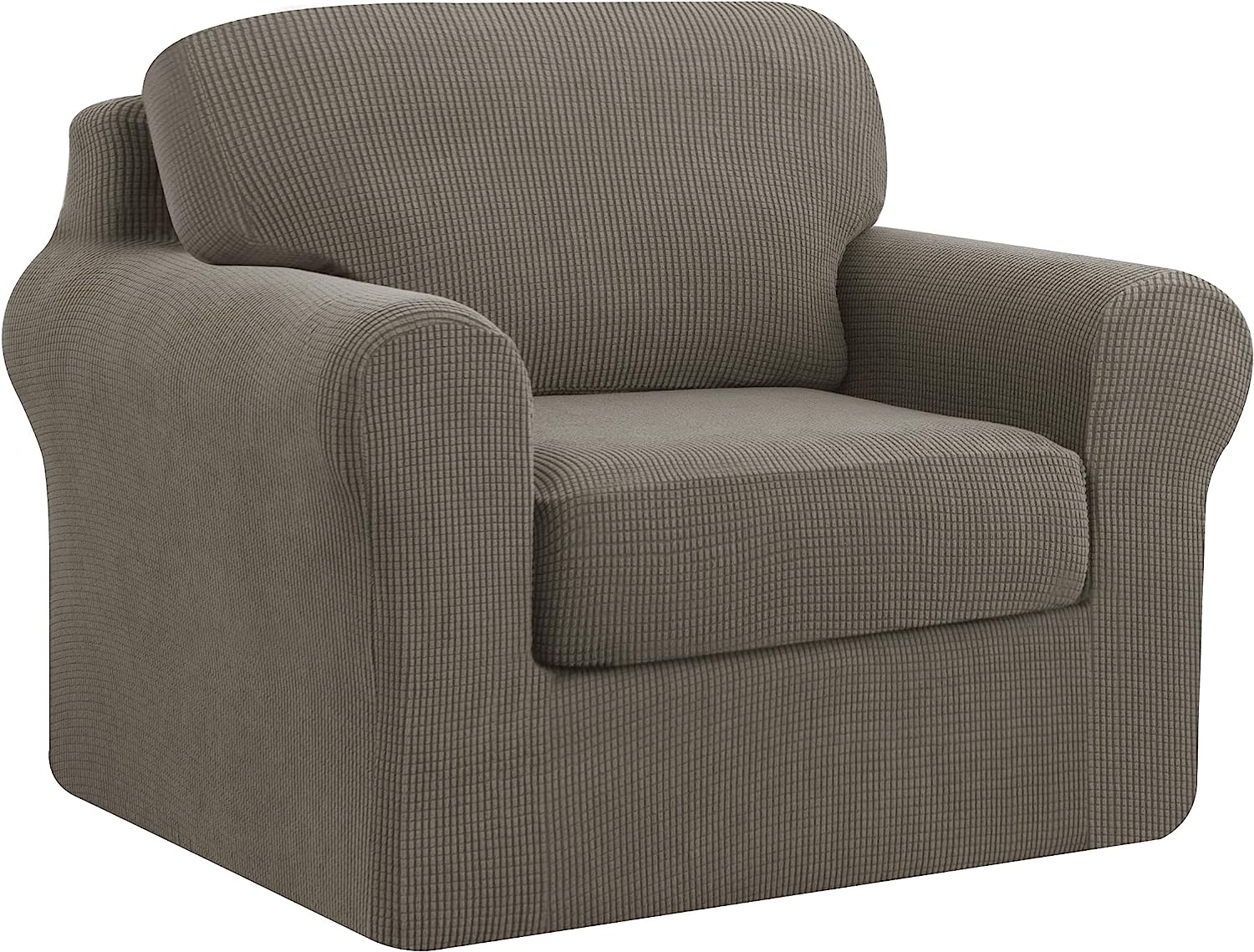 subrtex 7 Pieces Stretch Sofa Slipcover Sets Couch Cover Sets Backrest