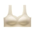thumbnail image 3 of Everyday Bras for Women Back Bra Light Sports Bras for Women Sports Bra Low Support Sports Bras with Cups Pack of Bras for Women Push up Sports Bras with Padding Sports Bra Padding Bras to Beige 2XL, 3 of 3