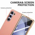 thumbnail image 3 of Allytech Galaxy Z Fold5 Case with Build-in Screen Protector, Full Body Protective Shockproof Anti-Scratch Bumper Phone Case for Samsung Galaxy Z Fold5 - Pink, 3 of 10