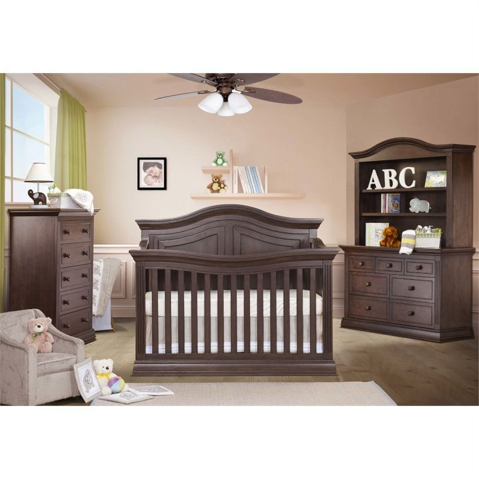Sorelle Providence Bed Crib Chocolate Walmart