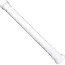 LASCO 03-4327 White Plastic Tubular 1-1/2-Inch by 16-Inch Double Ended Slip Joint Extension