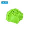 thumbnail image 3 of Uxcell Artificial Flowers Roses Heads Satin Ribbon Roses Fake Flowers Fabric Flowers Fluorescent Green 50 Pack, 3 of 5