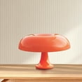 thumbnail image 5 of Medusa Table Lamp Retro Dome Glass Shade, Warm Orange Glow, Jelly-fish-Inspired Design, Modern Accent Lighting for Home & Office, 5 of 6
