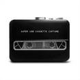 thumbnail image 1 of Reproductor de Radio con Captura de Casete USB, Convertidor Portátil de Casete USB A MP3, Reproductor de Audio y Música, Grabadora de Casete., 1 of 5