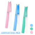 thumbnail image 1 of Pluokvzr 3Pack Glass Nail File With Case, Crystal Fingernail Files Set, Double Sided Finger Nail Files, Professional Manicure Nail Care, Christmas Thanksgiving Stocking Stuffers Gifts for Women, 1 of 7