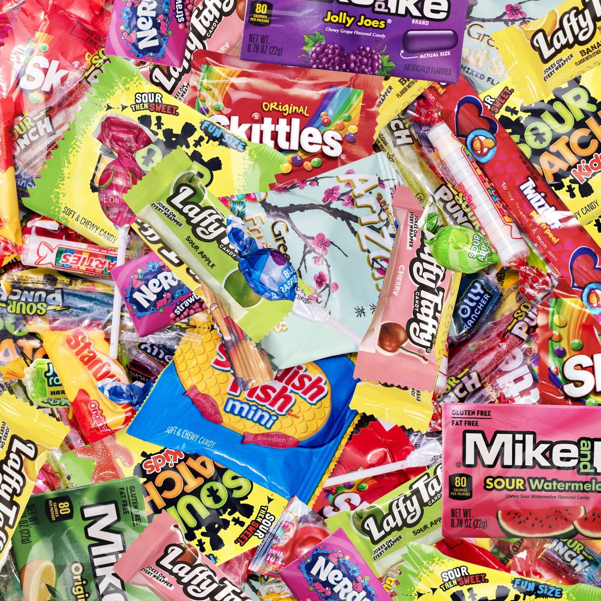 Ultimate Party Mix Candy Variety Pack, 5 lb Bulk Assorted Individually Wrapped Candy for Parties, Offices, Pinatas & Events