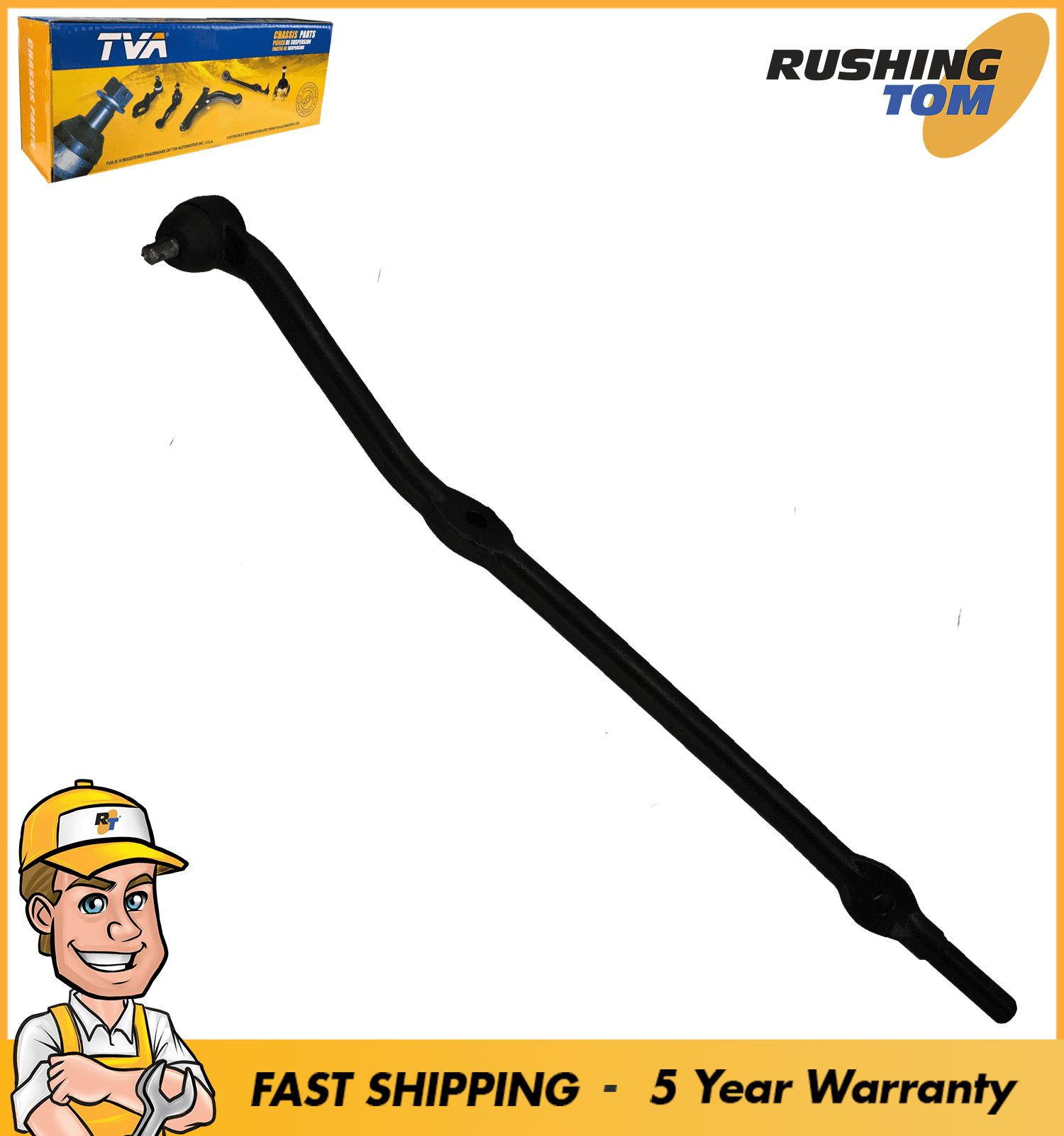 1 Right Side Outer Tie Rod Connecting Drag Link for 19972006 Jeep