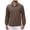 Brown, variant on COOFANDY Long Sleeve Polo Shirts for Men Knit Polo Sweater Lightweight Ribbed Pullover Sweater for Men Casual Collared Shirts for Daily Life, Business and Sports in Autumn and Winter