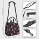 thumbnail image 2 of Balery Roses Skulls Bolsa de Almuerzo Impresa, Caja de Almuerzo Reutilizable, Bolsa Térmica Aislada para Almuerzo, Bolsa Antiderrames, 2 of 7