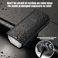 thumbnail image 6 of Bike Front Light with Horn, 250-Lumen USB Rechargeable Headlamp, IPX5 Waterproof Cycling Safety Light, 6-Hour Runtime for Night Riding/Hiking, 6 of 8