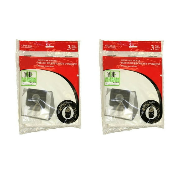 Replacement Part For Dirt Devil Style O Micro Allergen Vacuum Cleaner Bags AD10030 [6 Bags]