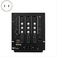 thumbnail image 2 of 3-Channel USB DJ Mixer with Built-in Audio Interface 3-Band EQ Microphone Input and Replaceable Crossfader US Plug, 2 of 8