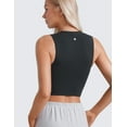 thumbnail image 2 of CRZ YOGA Butterluxe Women High Neck Tank Top Soft Double Lined Sleeveless Casual Yoga Shirt, 2 of 6