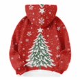 thumbnail image 6 of Mercatoo Boys Girls Sweatsuit Kids 2 Piece Christmas 𝐓racksuits Xmas Printed Jogging Outfits Sweatpants & Fleece Hooded Set, 6 of 8