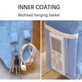 thumbnail image 6 of Bedside Hanging Storage Caddy Bag, Multi-Function Caddy for Headboards Bunk Beds Dorm Rooms Book Phone Magazine Holder, 6 of 7