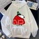 thumbnail image 2 of Sudadera con capucha Harajuku para mujer, sudaderas con capucha de Snoopy, sudaderas con estampado de manga larga, sudadera informal de Feliz Navidad, ropa de calle Y2k, Unisex, 2 of 5