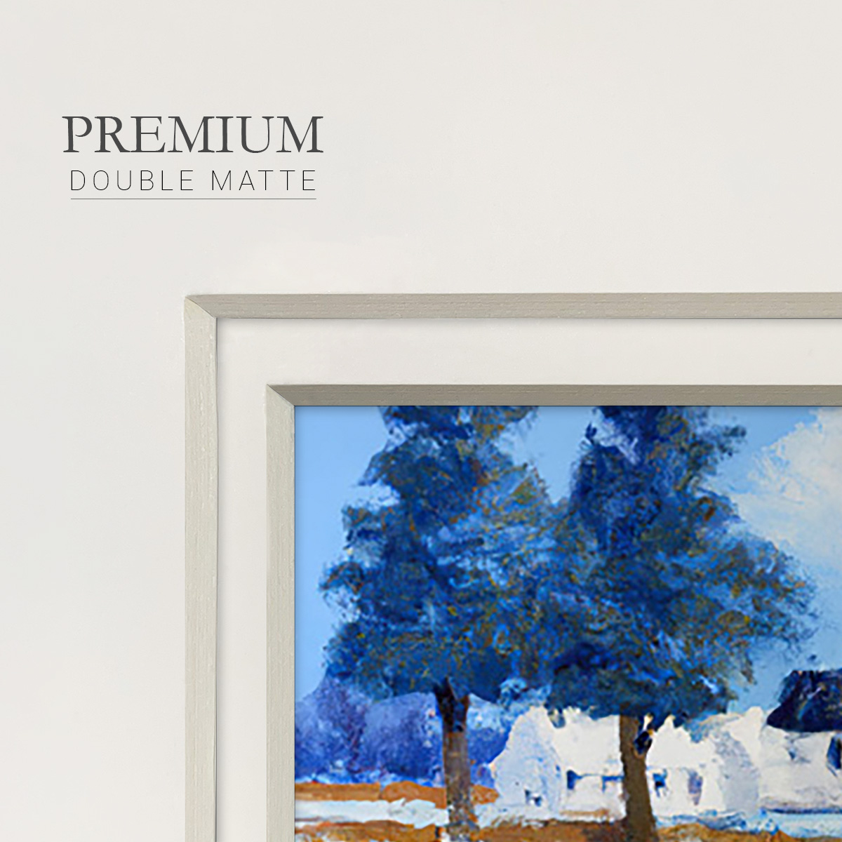 Winter Barn VPremium Framed Print