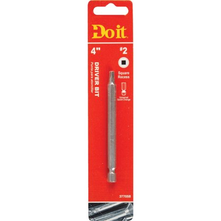 

Do it #2 Square Recess 4 In. Power Screwdriver Bit