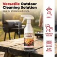 thumbnail image 4 of Fast Acting Heavy Duty Grill Degreaser Spray, Professional Grade BBQ Cleaner Multi-Purpose Grease Remover for Oven Stove Air Fryer Outdoor Grill Powerful Kitchen Degreaser for Home Commercial (1), 4 of 7