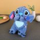 thumbnail image 5 of Disney-muñeco de Peluche de Anime Stitch Angel para niños, muñeco con iluminación, música, Airbag, Kawaii, apaciguar al bebé, calmar el sueño, regalo para niños, 28cm, 5 of 5