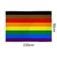 thumbnail image 2 of Bandera Arcoíris Bandera De Poliéster Bandera De Jardín Decoración Para El Hogar 90 X 150 Cm, 2 of 3