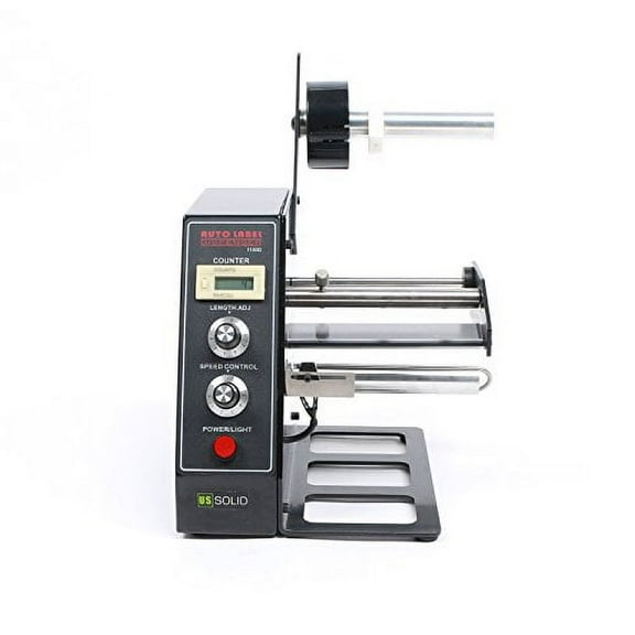 U.S. Solid Automatic Label Dispenser Dispensing Machine For Opaque Labels, 0.24"-5.51" Label Width, 0.16"-7.87" Label Length