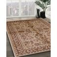 thumbnail image 2 of Ahgly Company Indoor Rectangle Mid-Century Modern Light Copper Gold Oriental Area Rugs, 3' x 5', 2 of 6
