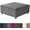 Dark Gray, variant on XUELC Stretch Square Ottoman Slipcover Jacquard Knit, Washable, Elastic Bottom, Furniture Protector