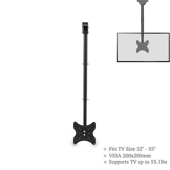 TYNZEO TMC-7004 Ceiling Mount Full-Motion TV Mount