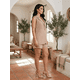 thumbnail image 4 of Conjunto 3 Piezas Chaleco, Top y Short, Estilo Casual Chic Moderno, Look Elegante para Mujer, 4 of 5