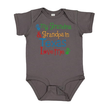 

Inktastic Texas Grandma Loves Me Gift Baby Boy or Baby Girl Bodysuit