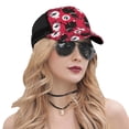 thumbnail image 5 of Lsque Cute Dog Printed Trucker Hat - Baseball Cap for Men Women - Breathable Mesh Side, Adjustable Fit - for Casual Wear, 5 of 7