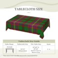 thumbnail image 6 of Rectangle Table Cloth, Tartan of The Celts Tartan Resistant Washable Tablecloth Decorative Table Cover for Dining, Indoor and Outdoor, 6 of 6