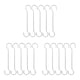 thumbnail image 4 of Bewildely Ganchos metálicos de acero inoxidable de 5 piezas para una amplia gama de aplicaciones Ganchos en forma de S Amplia aplicación Gancho Type1 NO1, 4 of 6