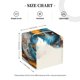 thumbnail image 4 of Balery Cute Sunflower Blue Duck Porta Pañuelos de Cuero con Estampado – Funda Moderna Cuadrada para Caja de Pañuelos, Dispensador 5x5x5'', 4 of 7