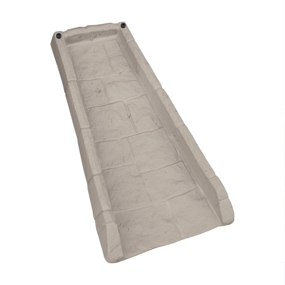 Rain Gutter Downspout Splock Block Suncast Stone, color marrón claro