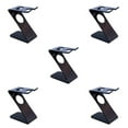 thumbnail image 2 of Youkk Support en Plastique en Forme de Z pour Outils de Salon de Coiffure Porte-Brosse Noir Style A 5Ensemble, 2 of 6