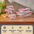 thumbnail image 5 of Pyrex® Freshlock 10-pc Glass Storage Set, 5 of 8