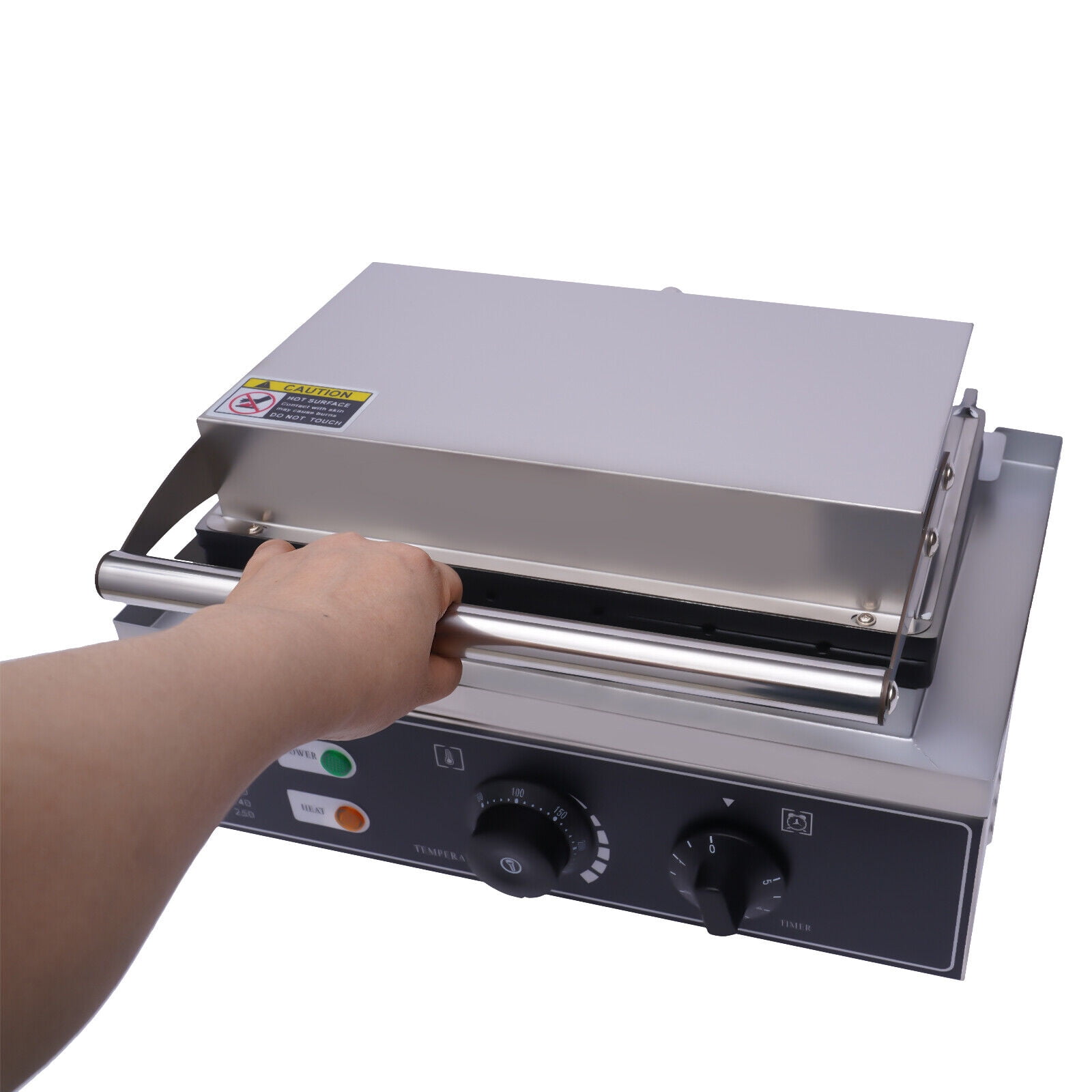 DENEST Commercial Waffle Maker 6PCs Waffle Making Machine 2-Shape Corn Hot Dog Baker Waffle Baking Machine