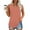 Orange, variant on gakvbuo Summer Tank Top for Womens 2025 Summer Women'S New Solid Color Round Neck Camisole Sleeveless
