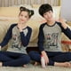 thumbnail image 1 of Nuevos pijamas de Navidad para niños de 12, 14, 16 y 18 años, ropa de dormir para niños grandes, pijamas de animales con oso para niños, conjunto de ropa de noche de dibujos animados para niñas, 1 of 4