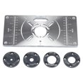 thumbnail image 3 of Router Table Insert Plate, DIY Router Table Insert Plate for Woodworking ,Table Top Insert Mounting Plate, 3 of 8