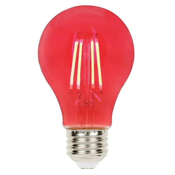 Westinghouse 5126000 Single 4.5 Watt Red A19 Medium (E26) Led Bulb - Red
