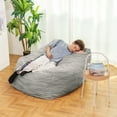 thumbnail image 4 of AWQM Modern Casual Bean Bag Sofa, Washable, High Resilience Foam, Comfortable and Soft. Bedroom Room Living Room Sofa, 4 of 7