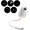 5 Projection Films-A, variant on Galaxy Projector Light, 2-in-1 Galaxy Projector Night Light, Galaxy Ceiling Projector, Stellar Projector, USB Portable Galaxy Star Projector Night Light for Car and Bedroom