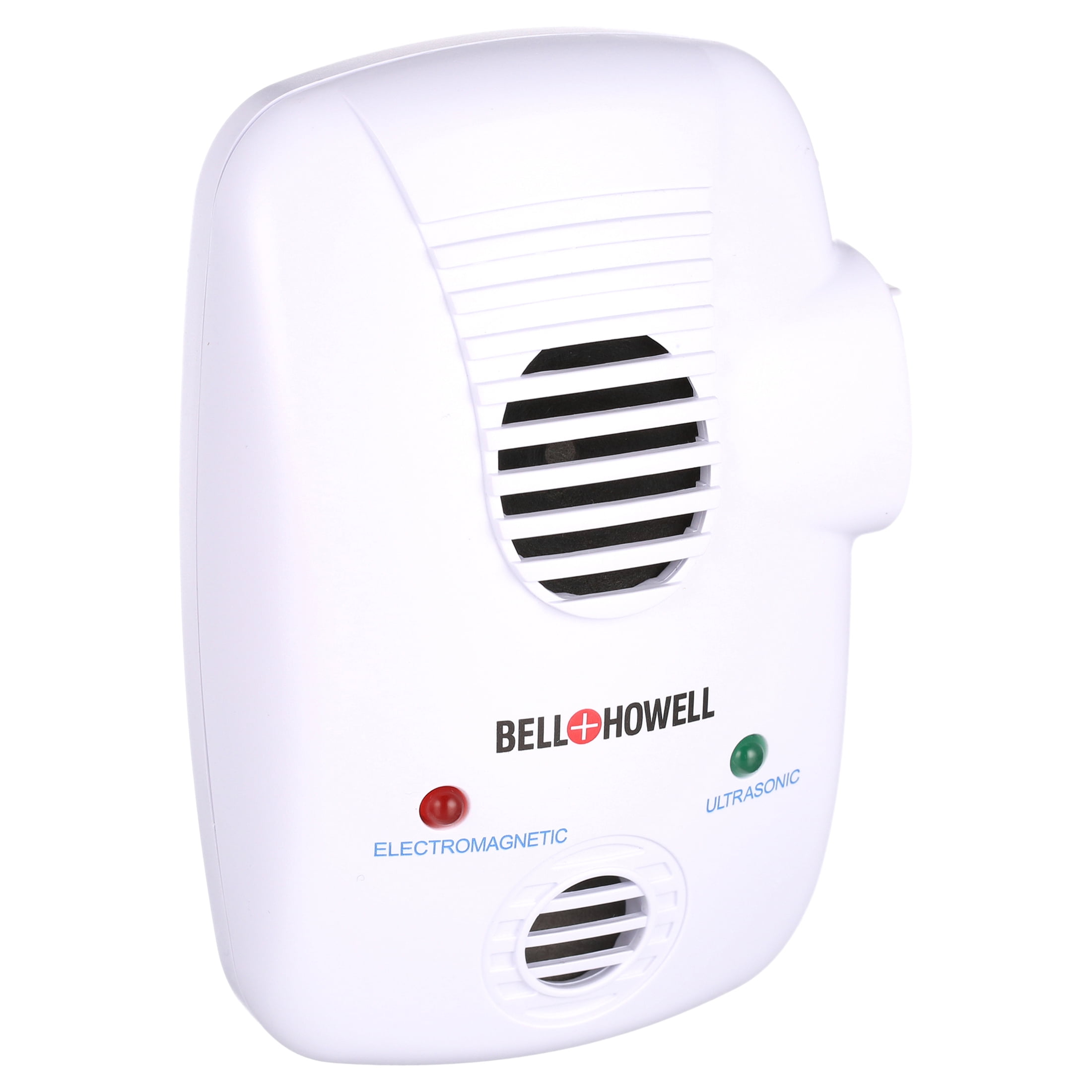 Bell Howell Electromagnetic Ultrasonic Pest Repeller With Extra Auxiliary Outlet